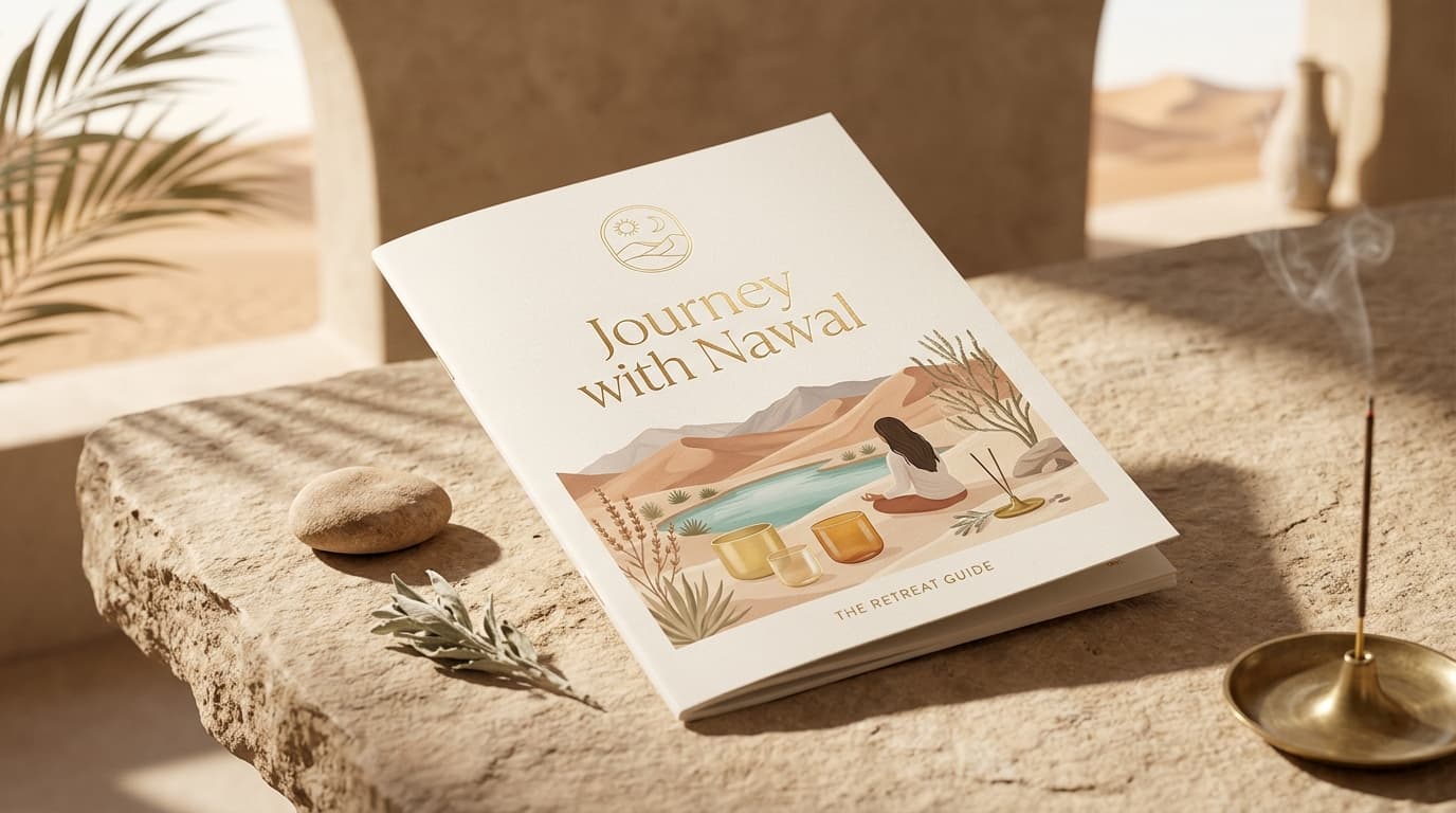 Journey with Nawal Brochure Cover