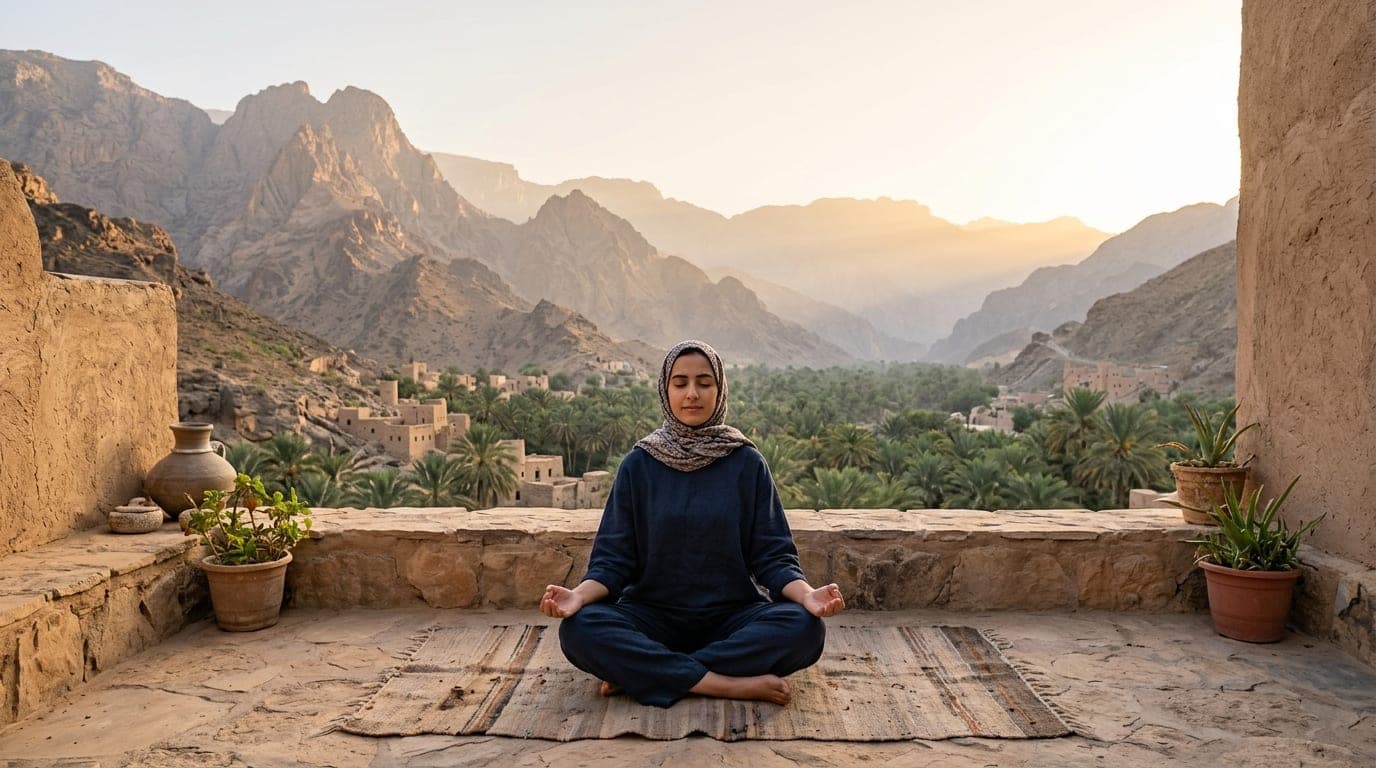 Pranayama & Breathwork in Oman: Ancient Breath Science for Heat, Vitality & Calm